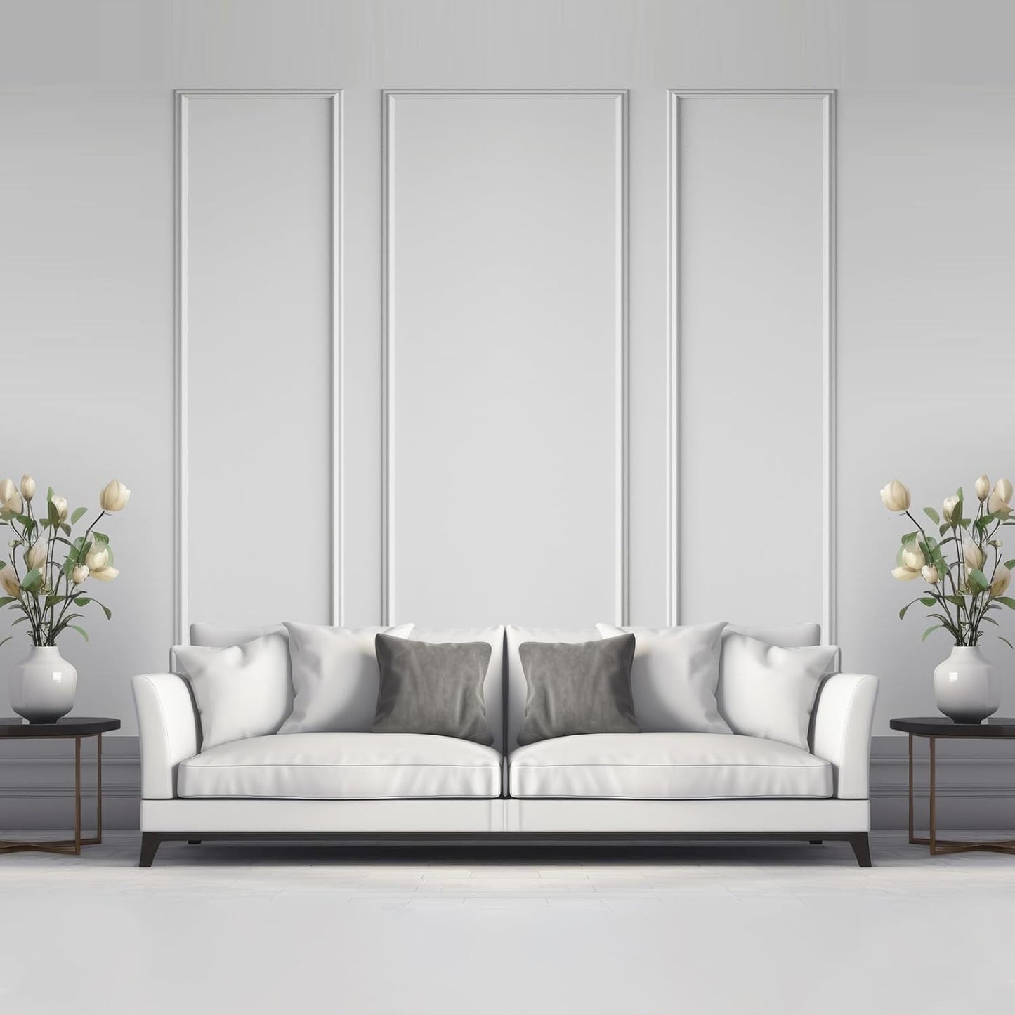 Pangda Peel and Stick Wall Molding Kit for Stylish Decor