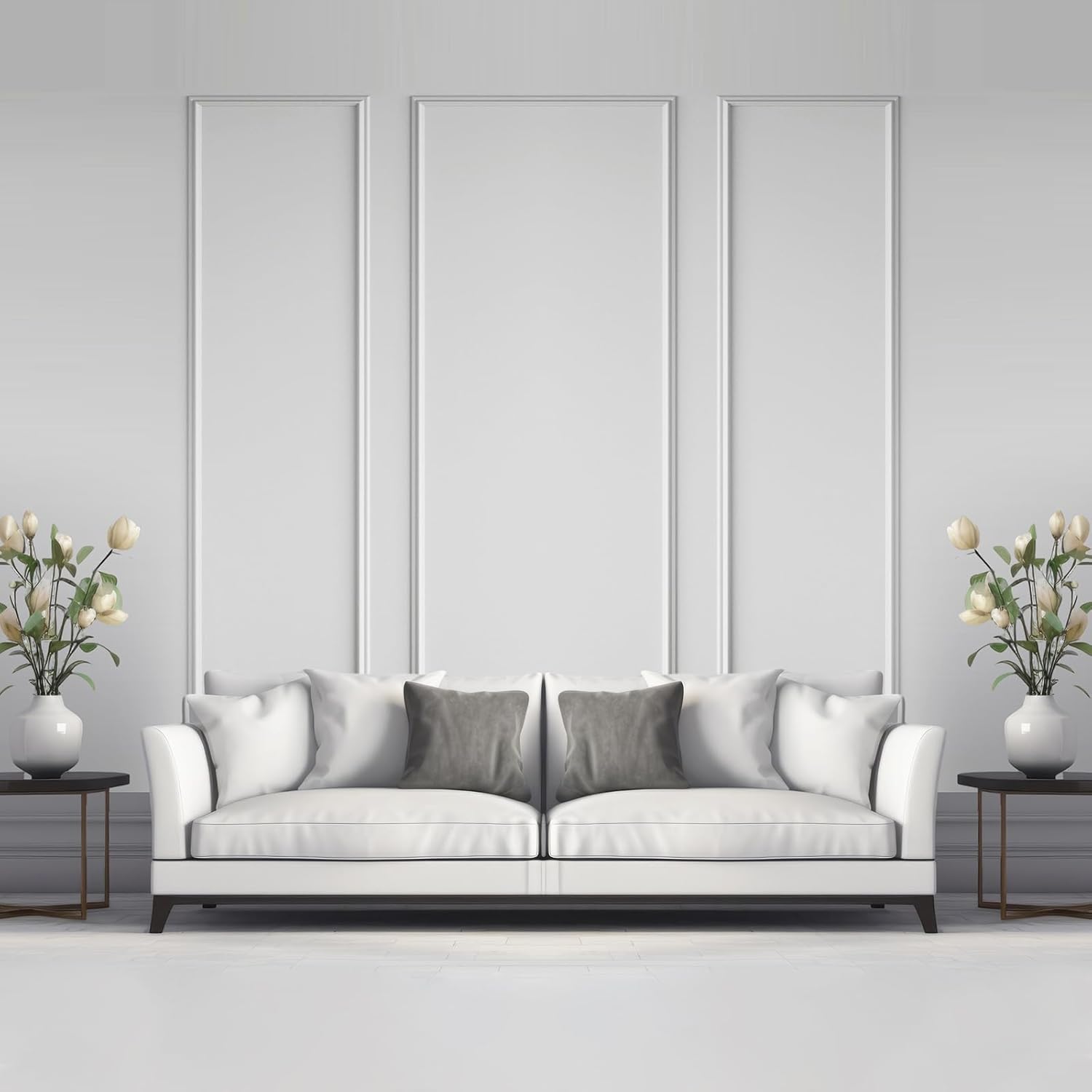 Pangda Peel and Stick Wall Molding Kit for Stylish Decor