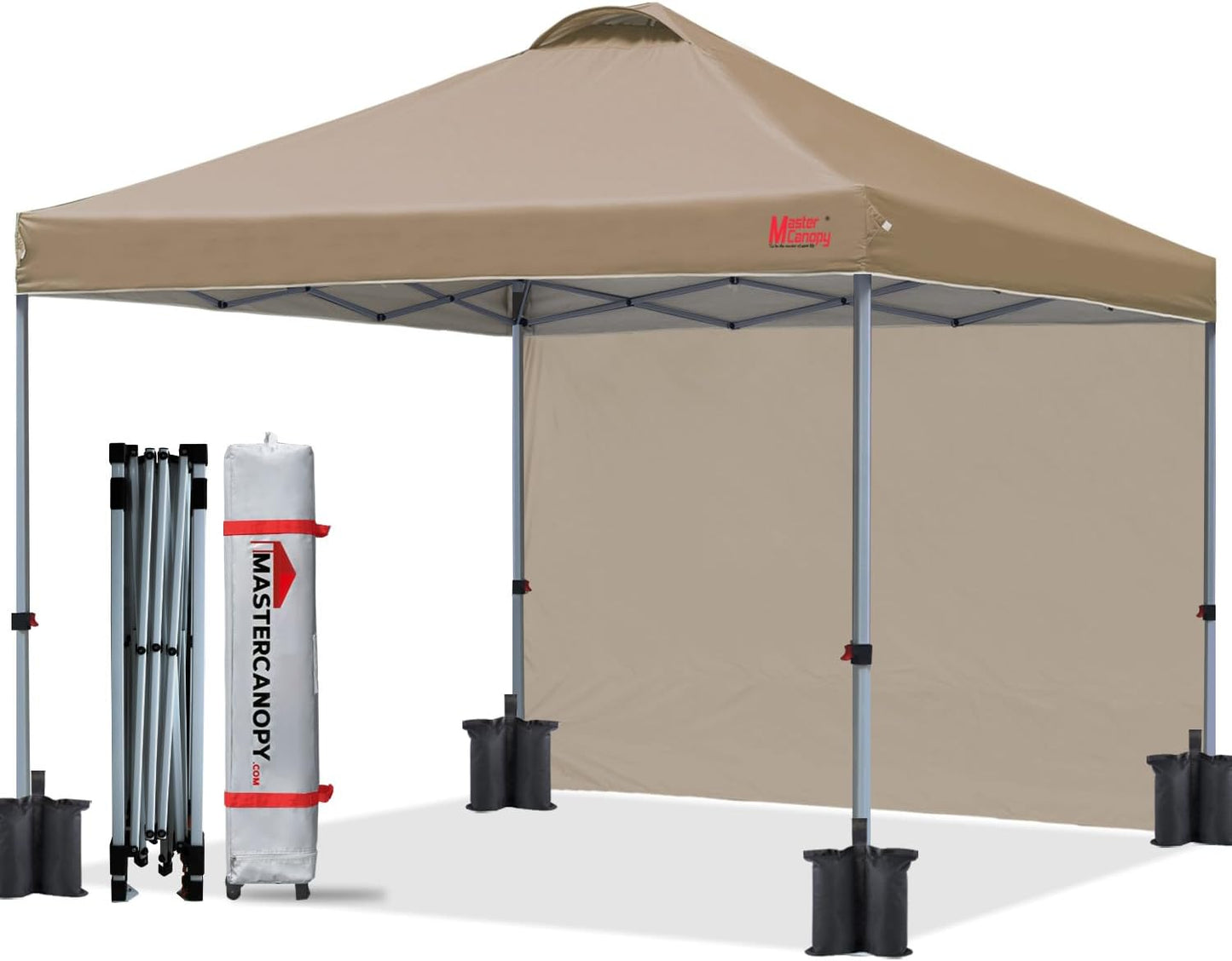 MASTERCANOPY 8x8 Pop-up Canopy: Durable Shade