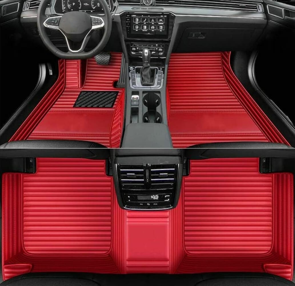 Luxury Leather Car Floor Mats Custom Fit for 99% of Vehicles