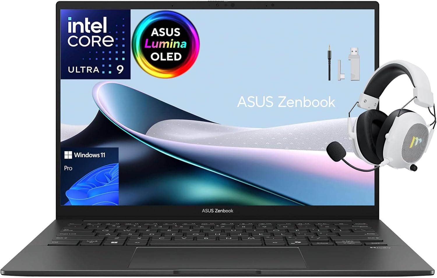 ASUS Zenbook 14 OLED Laptop with Touchscreen and AI Features