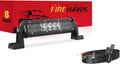 Firehawk LED Light Bar 8 Inch 30000LM for Off Road Vehicles