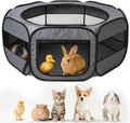 UWE Large Small Animal Playpen XL - Portable Foldable Pet Playpen