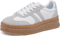 Stylish Women's Gum Sole Sneakers for Ultimate Comfort and Trend