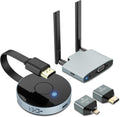 Wireless HDMI Transmitter and Receiver Kit - 4K Wireless HDMI Extender