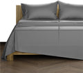 Luxury Egyptian Cotton Split Sheet Set - 1000 TC Sateen - Dark Grey