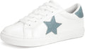 PARTY Women's Fashion Star Sneaker Lace Up Low Top - Comfortable Shoes