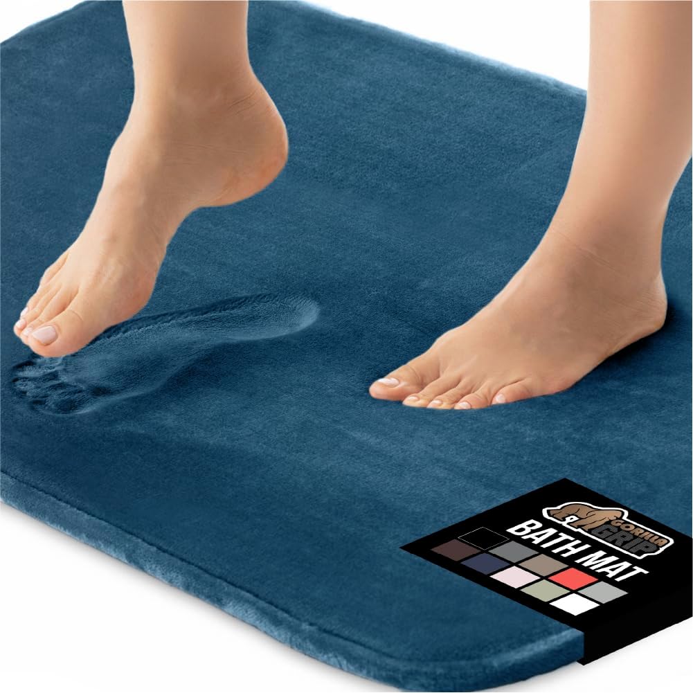GORILLA GRIP Memory Foam Bath Mat for Luxurious Comfort