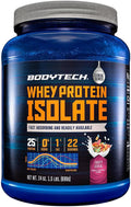 BODYTECH Whey Protein Isolate Powder - Fast Absorbing 25g Protein