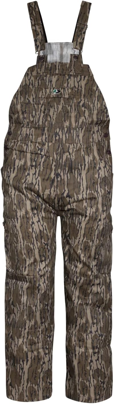 Mossy Oak Cotton Mill 2.0 Camo Hunting Bibs for Men