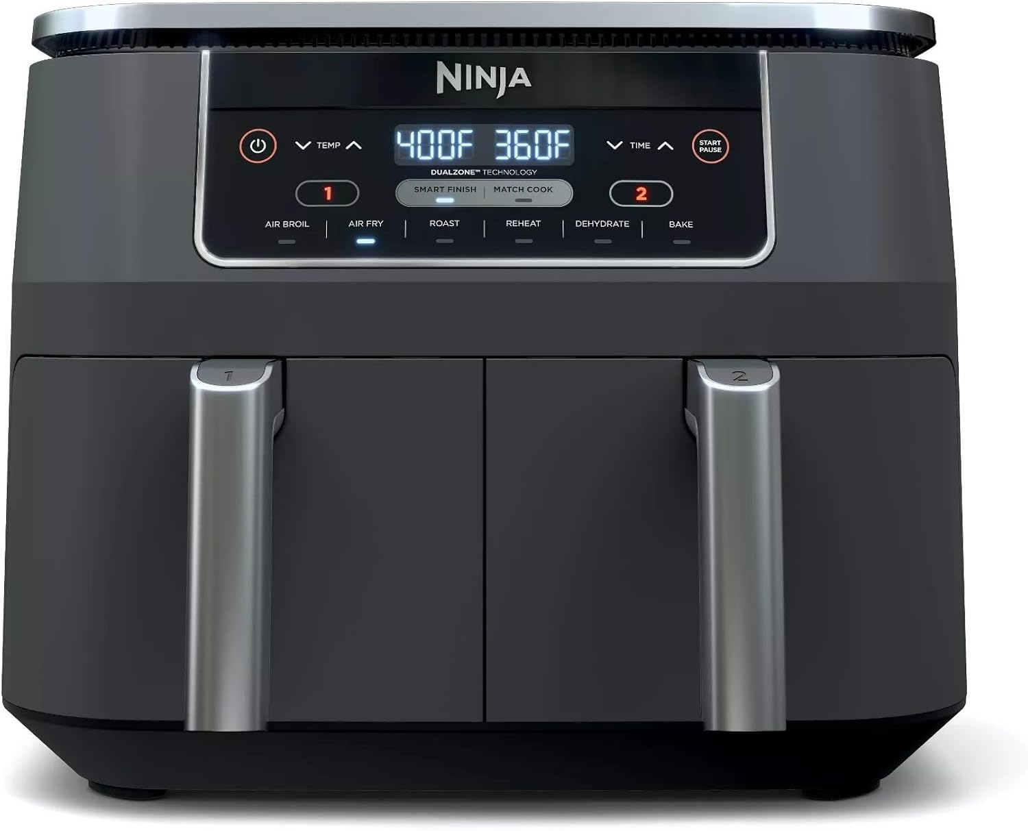 Ninja DZ201 Air Fryer: 6-in-1 with DualZone Tech