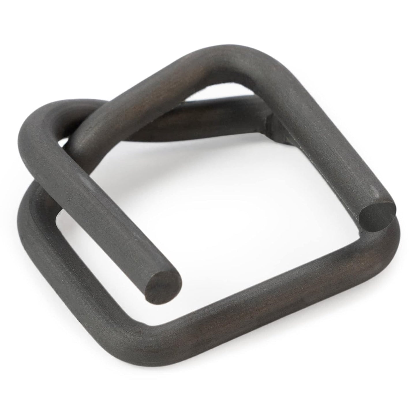 IDL Packaging Heavy-Duty Phosphate Cord Strapping Buckles 3/4in
