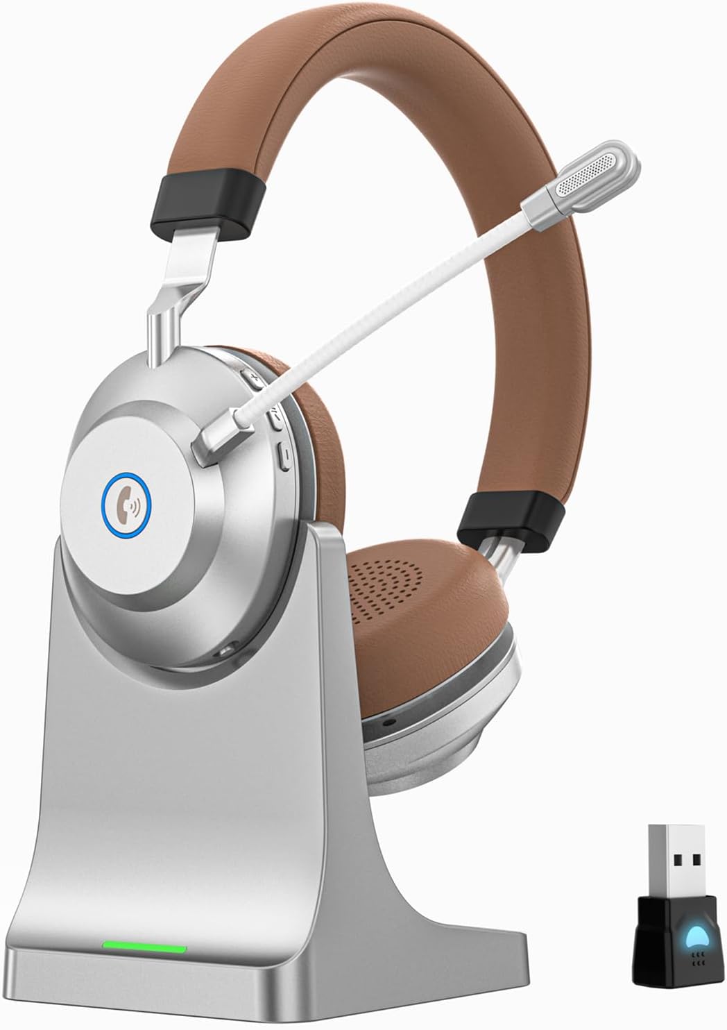 Wireless Headset with Noise Cancelling Mic - Crisp Calls Anywhere