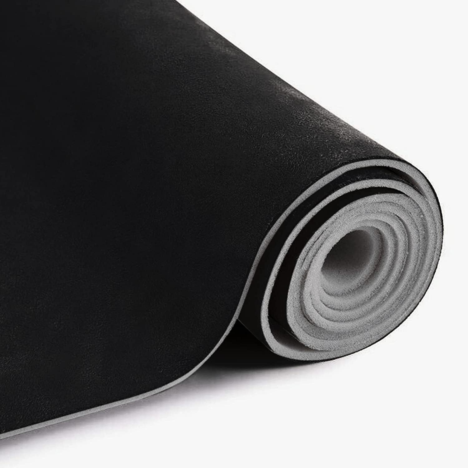MOTUKA 118in x 60in Black Suede Headliner Fabric for DIY