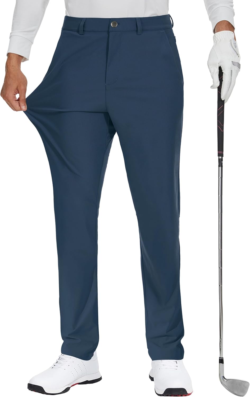 JWM Men's Golf Dress Pant Stretch - Comfy Trousers for All Occasions