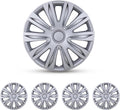 WOLFSTORM 17 in Hubcaps Set of 4 - Snap-On Steel Wheel Covers