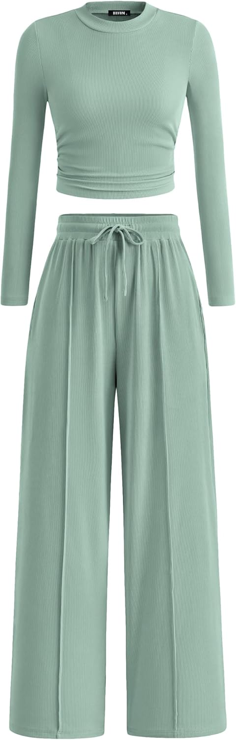 BTFBM Casual 2 Piece Sets For Women Fall Outfits 2025 Review