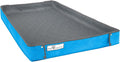 Critter Box Cage Liner 2x4 Gray/Blue - Reversible Raised Sides
