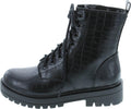 Soda FIRM Lug Sole Combat Ankle Bootie - Chunky Lug Platform
