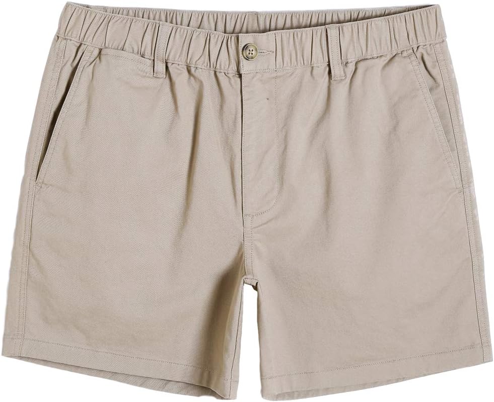 Men's Classic-fit 5.5in Cotton Casual Shorts for Summer Wear