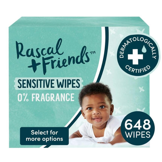 Ultra-Gentle 648ct Sensitive Baby Wipes