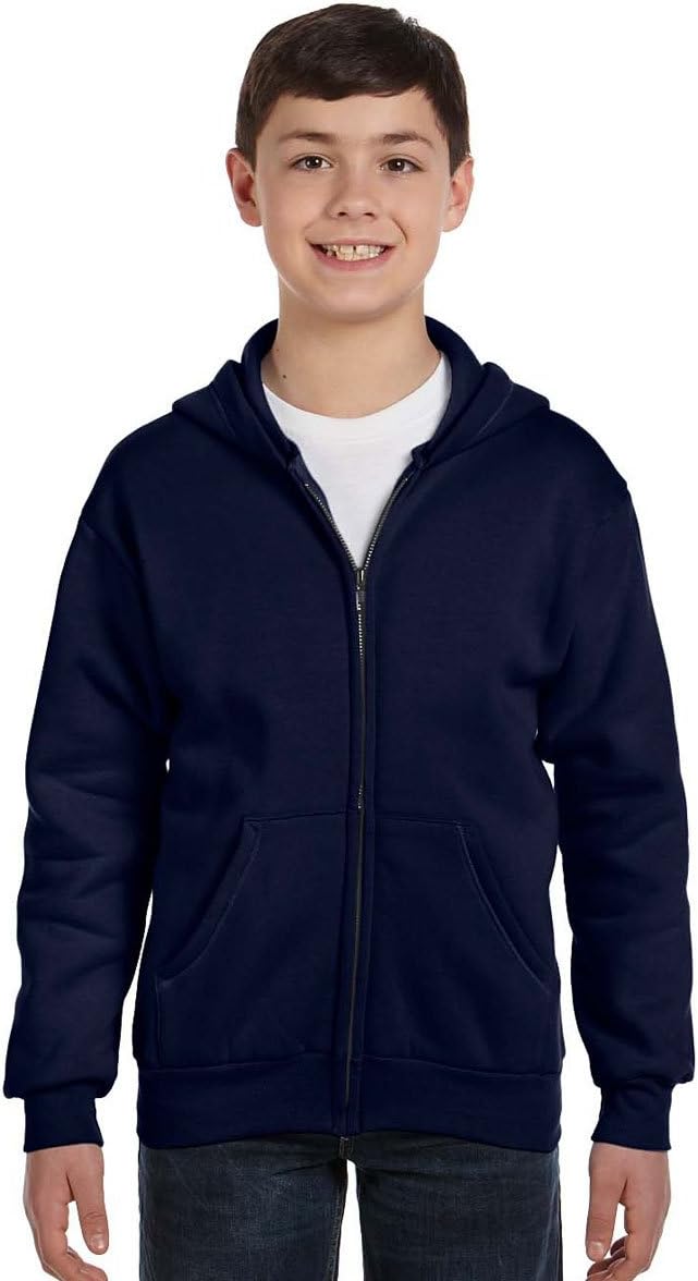 Hanes Youth ComfortBlend Full-Zip Hood - Ultimate Comfort