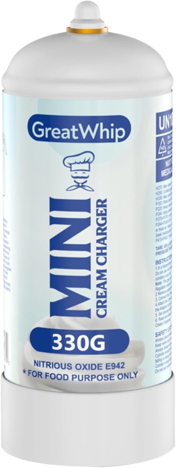 GreatWhip 330g Mini Whip Cream Charger - Instant Whipped Cream