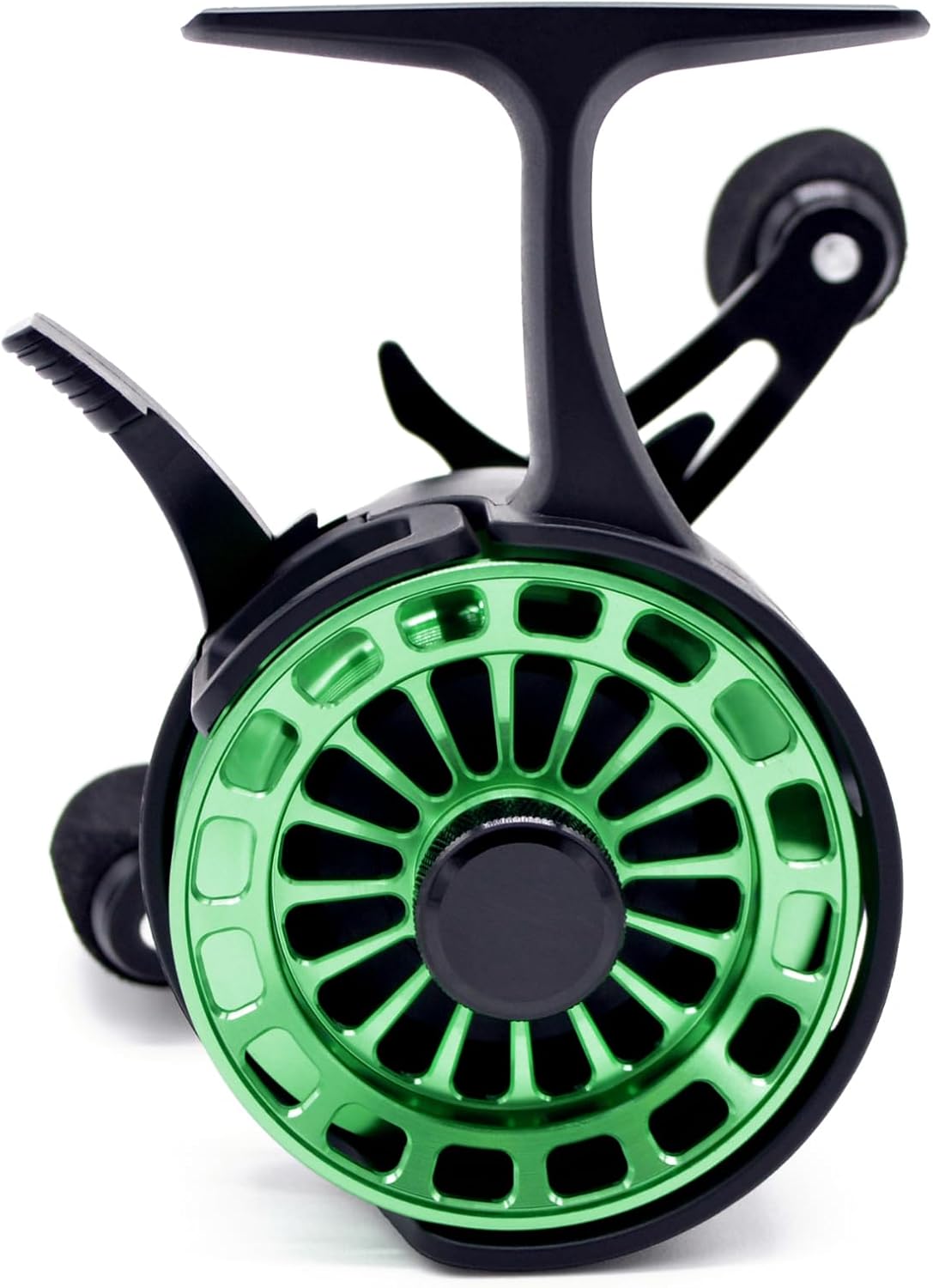 High-Speed Inline Ice Fishing Reel for Winter - Lightweight Graphite Frame - Magnetic Brakes - 'camekoon'