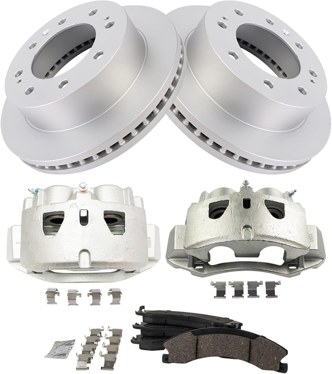 Premium G-Coated Ceramic Brake Pad & Rotor Kit for Suburban 3500 HD