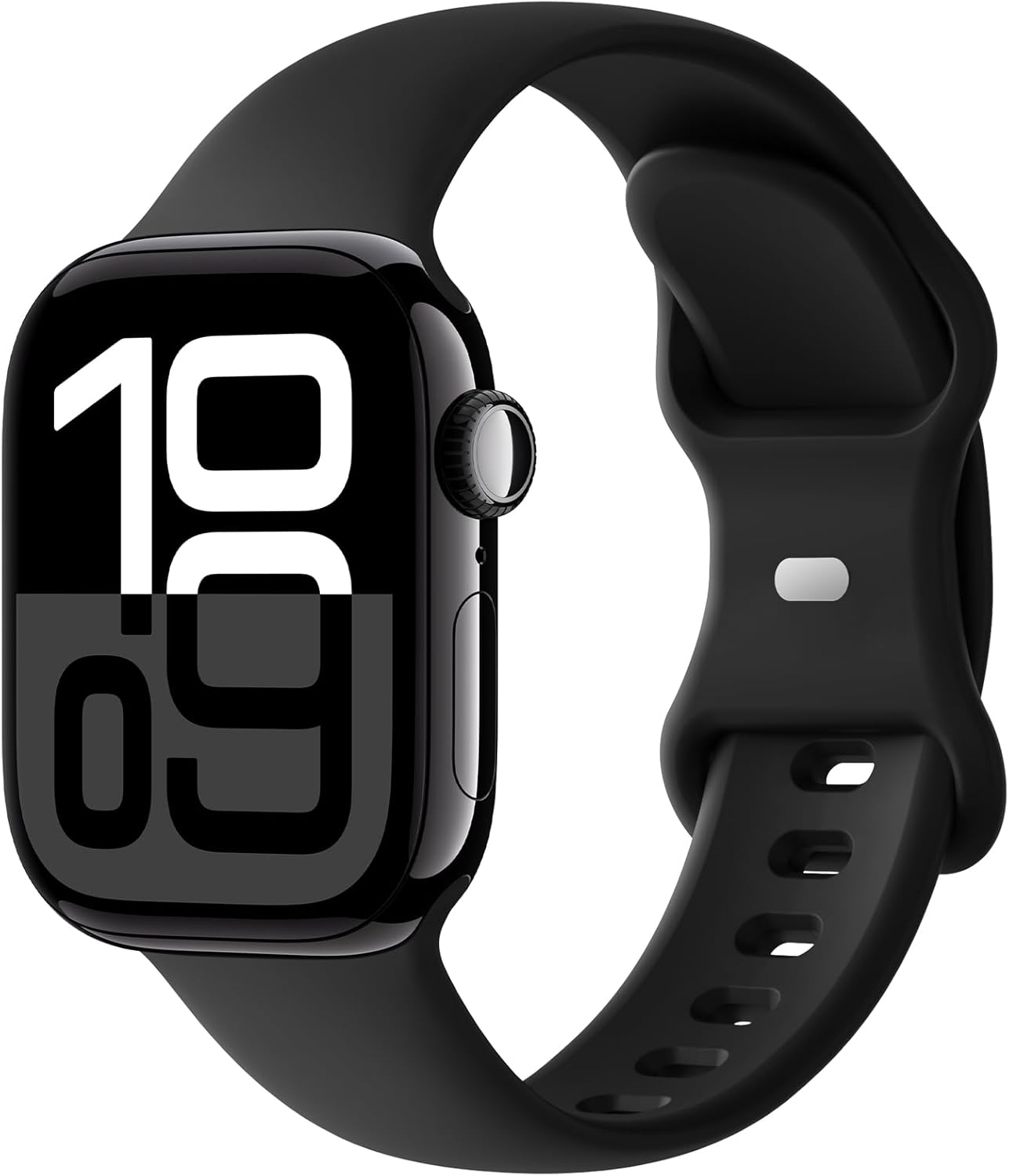 Soft Silicone Apple Watch Band for All Sizes: Ultra Comfort Fit by Distore