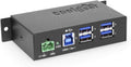 Coolgear 4 Port USB 3.2 Gen 1 Powered Hub w/ ESD Surge Protection