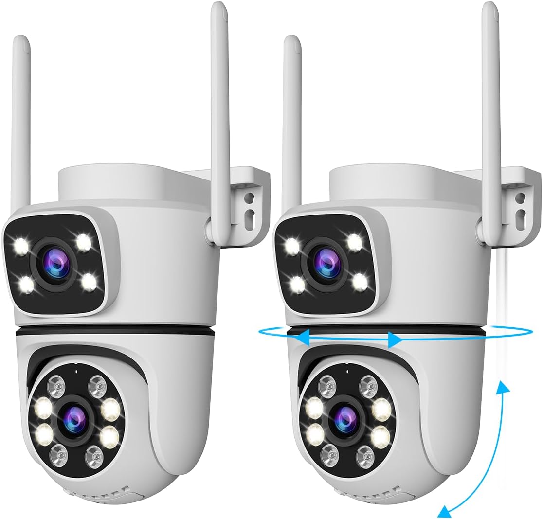 Dual Lens Linkage 5MP Outdoor Wireless Security Camera Review