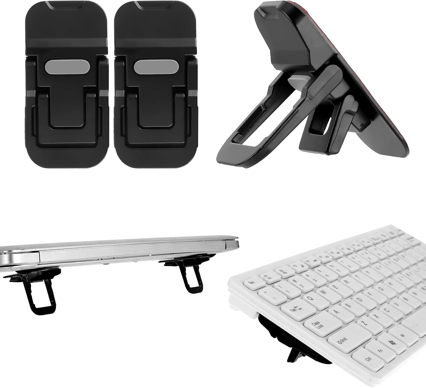 Bewudy Foldable Keyboard Riser - Dual Tilt Angle Adjustment