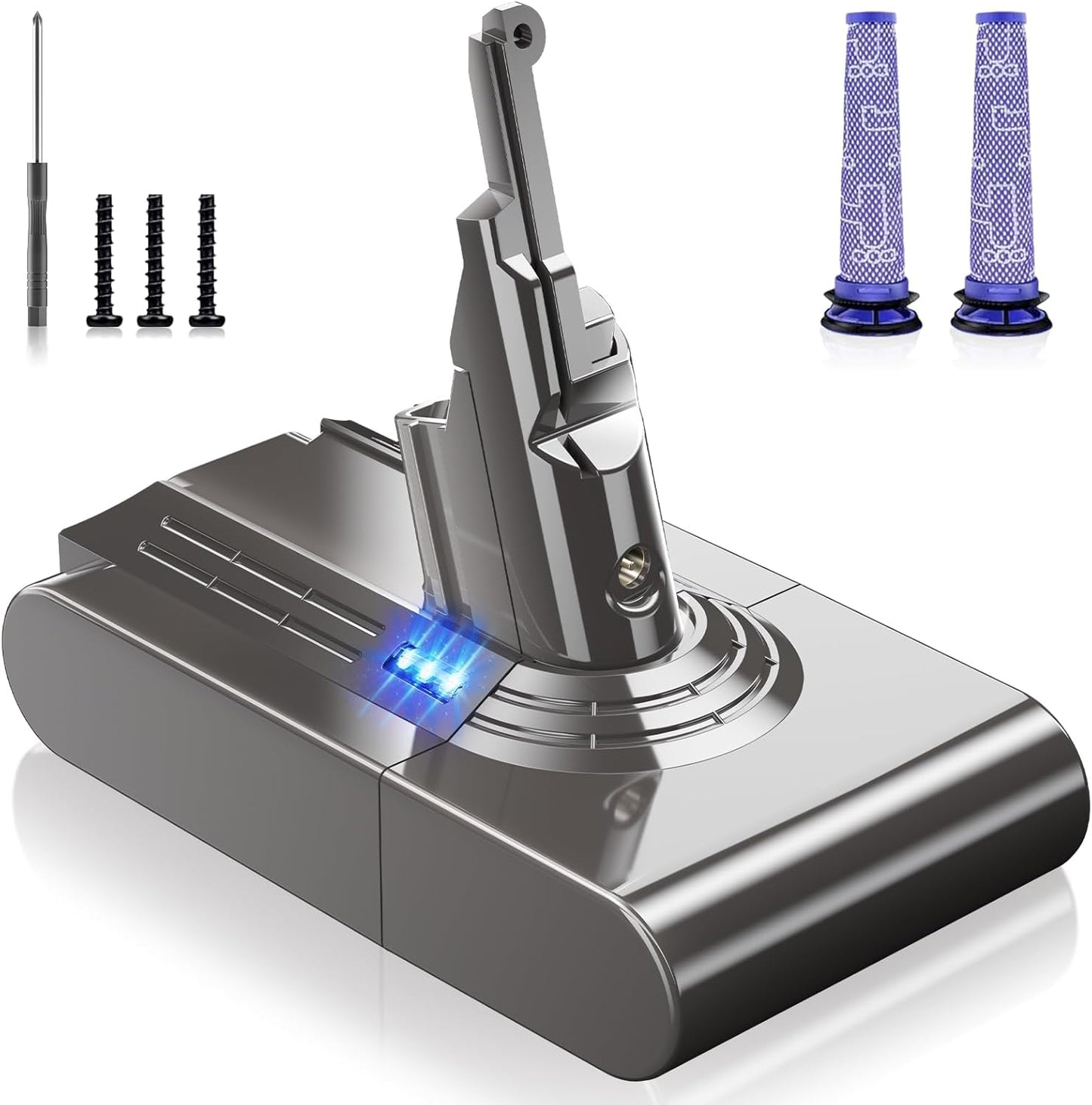 Upgraded 8000mAh Battery Replacement for Dyson V8 Vacuum Cleaner