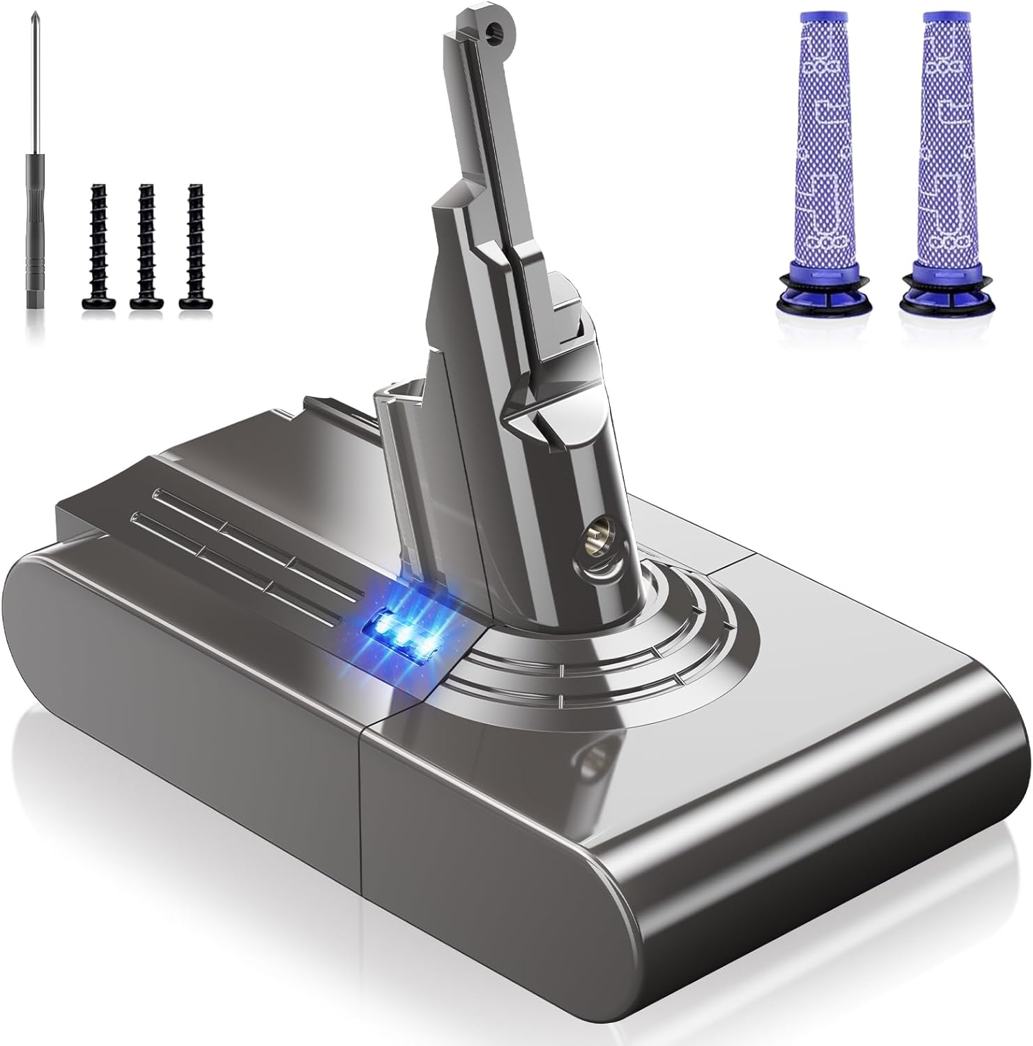 Upgraded 8000mAh Battery Replacement for Dyson V8 Vacuum Cleaner
