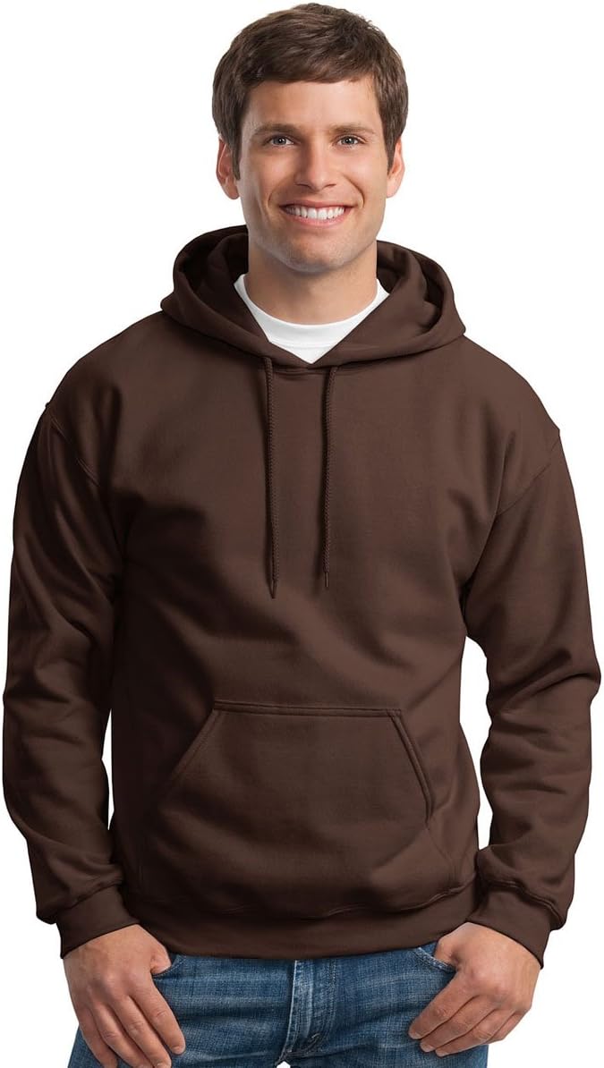 Gildan Men's Hooded Sweatshirt with Pouch Pocket