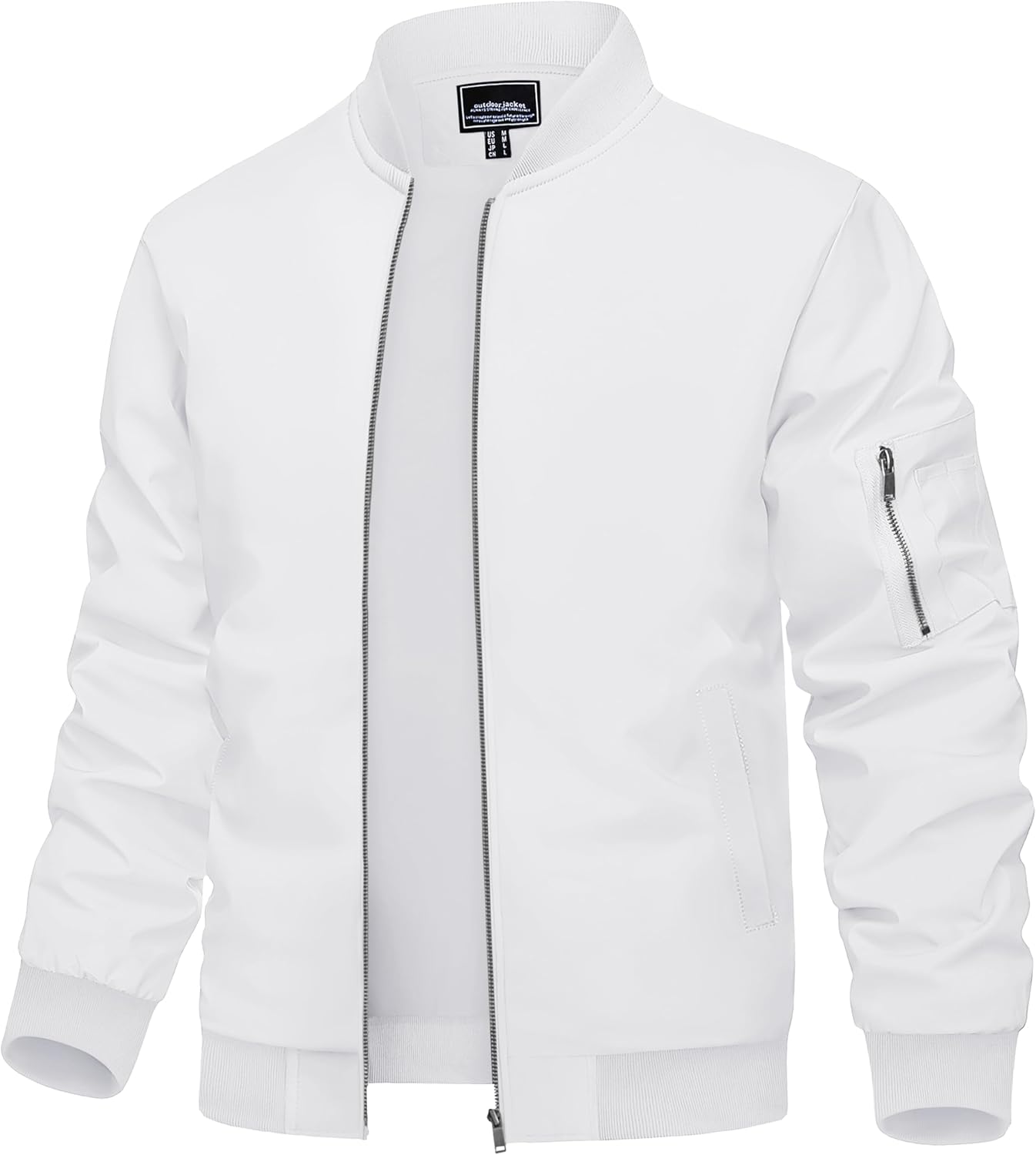 TACVASEN Men's Lightweight Bomber Jacket for Spring and Fall