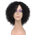 HUA Glueless Kinky Curly Bob Wig - Ready to Wear Short Curly Wig