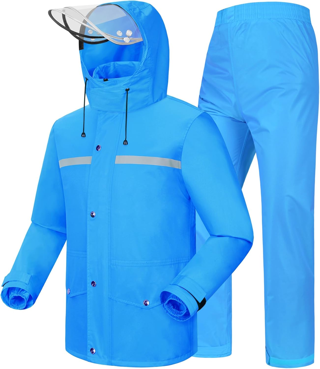 iCreek Rain Suit Waterproof Jacket and Trouser for All Sports