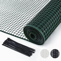 PotatoLife Plastic Hardware Mesh Netting 40in x 50ft - Temporary