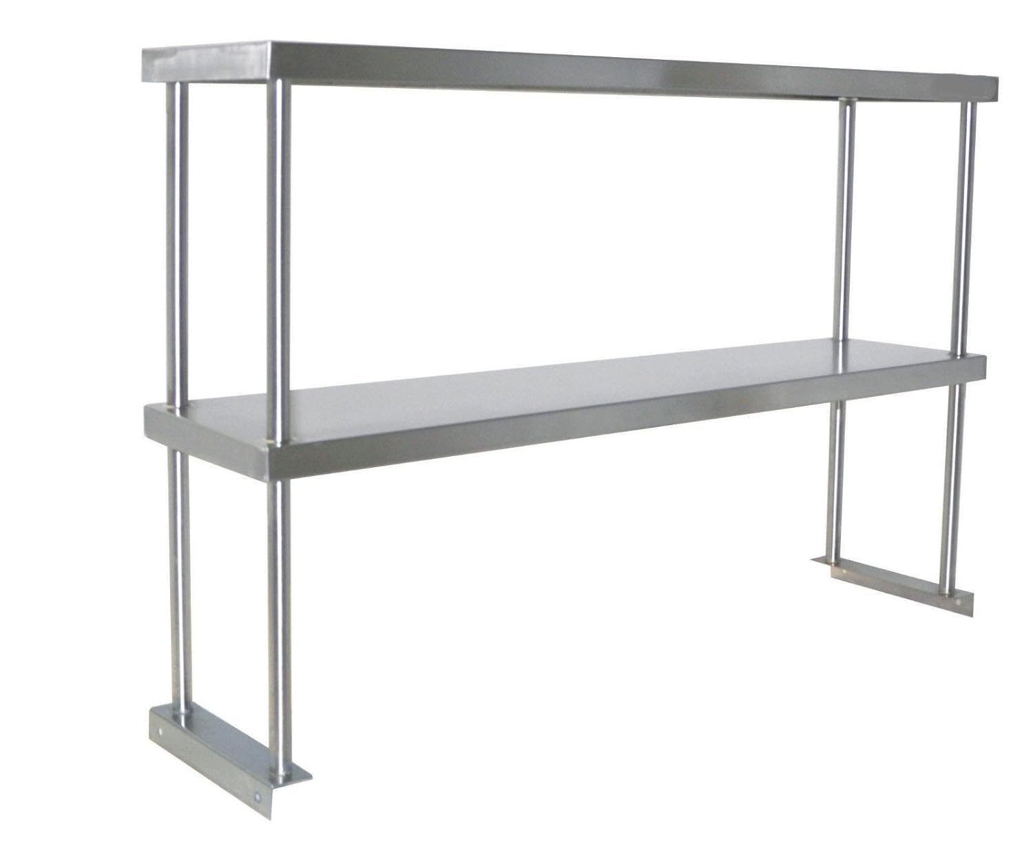 ACME USA Stainless Steel Double Overshelf - Customizable Space Solution
