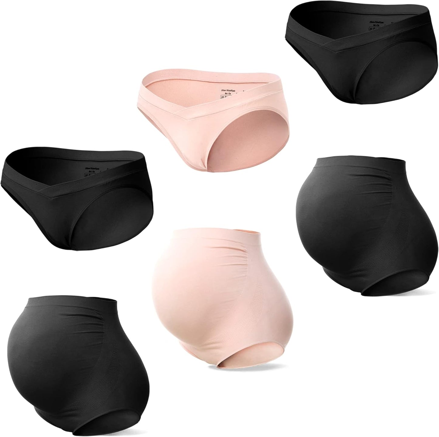 SUNNYBUY Women's Maternity High Waist Underwear for Comfort