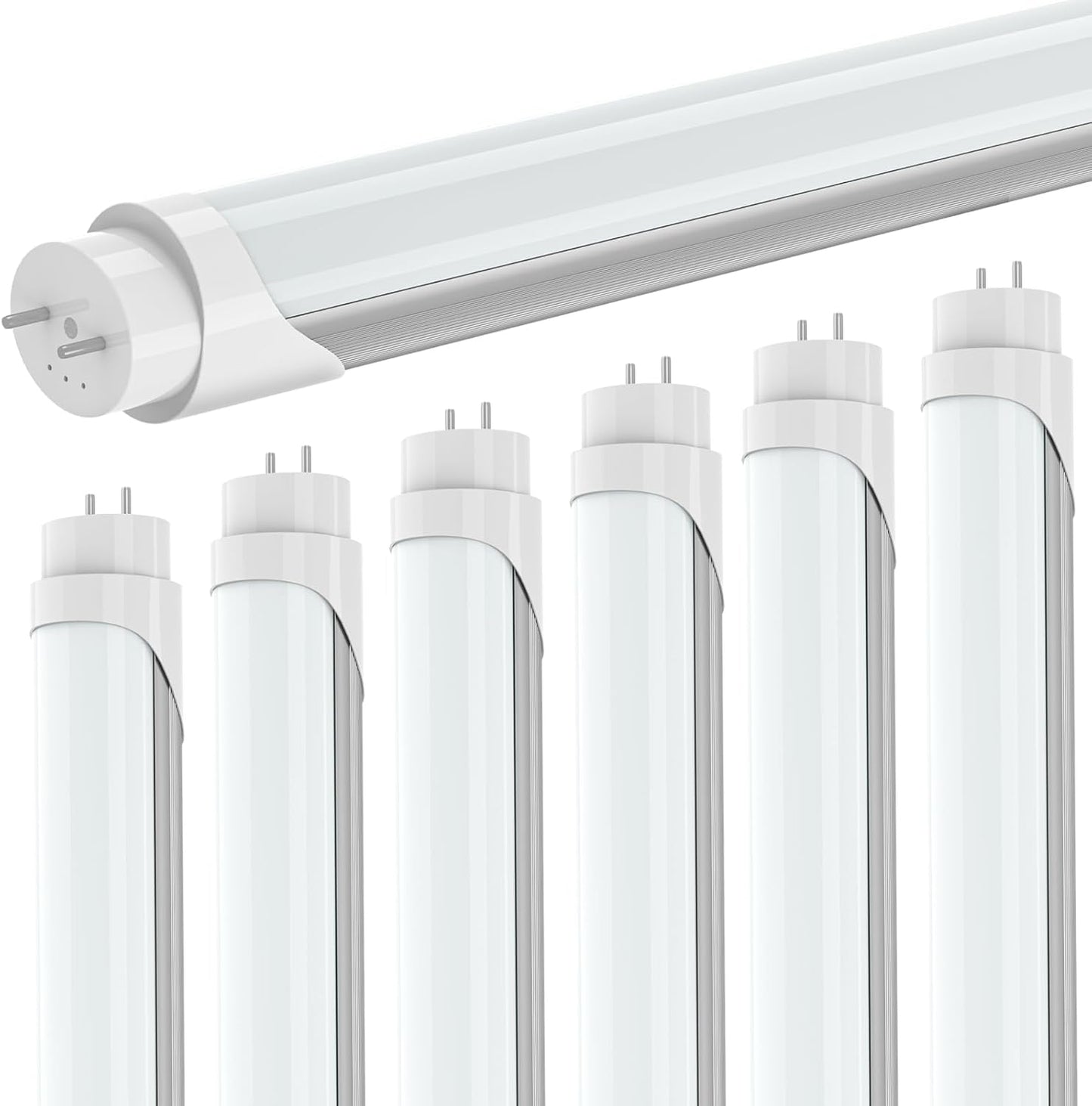 4FT T8 Tube Lights - Super Bright 24W LED Bulbs for Replacement