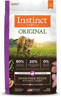 Instinct Original Dry Cat Food with Real Rabbit, Grain Free