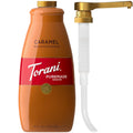 Torani Puremade Caramel Sauce for Coffeehouse Drinks - Large 4lb
