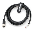 M12 5-Pin A-Coded Female Pigtail - Color-Coded Wires for Easy Wiring