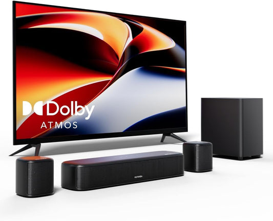 ULTIMEA 5.1ch Sound Bar with Dolby Atmos for Home Theater