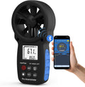 HoldPeak Handheld Anemometer Bluetooth Wind Speed Meter - Remote