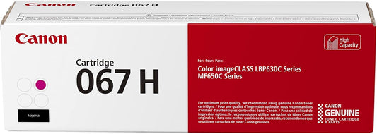 Canon Genuine 067 Magenta Toner Cartridge for Laser Printers