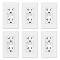 GFCI Outlet with Nightlight - Self-Test 20A Tamper Resistant